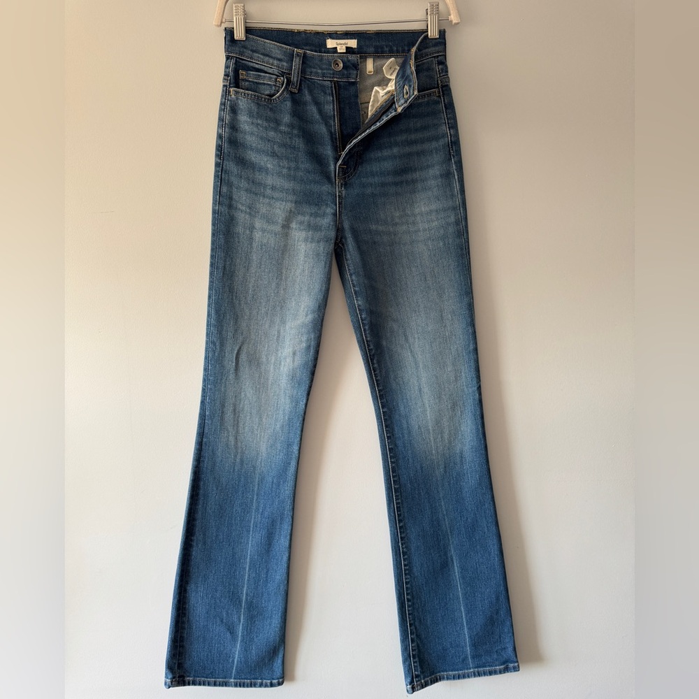 Splendid High-Rise Bootcut Jeans - Organic Cotton Blend - Size 25 - Picture 3 of 16